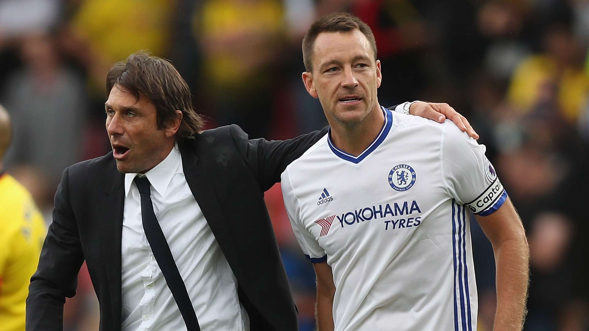 Antonio Conte, John Terry 08202016