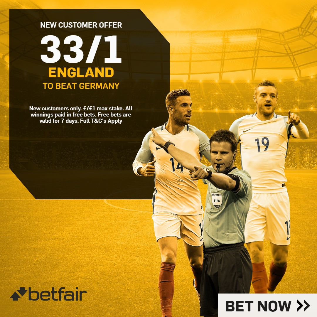 BETFAIR ENHANCED ENHANCED V GERMANY