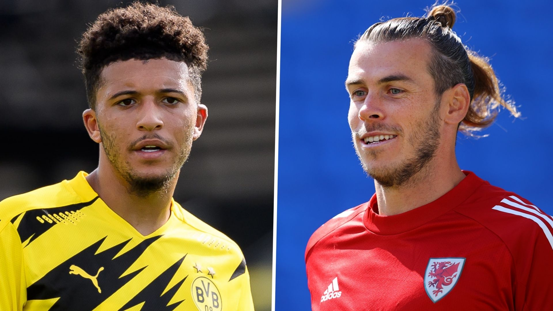 Jadon Sancho Gareth Bale