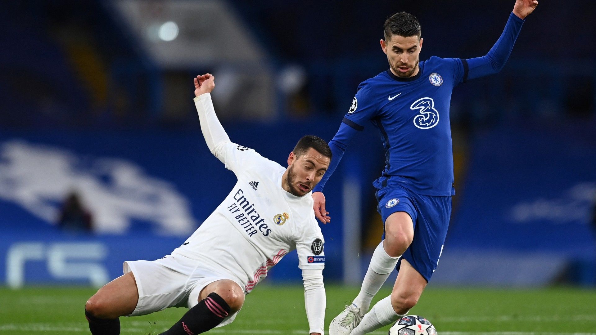 Jorginho Hazard Chelsea Real Madrid 2021