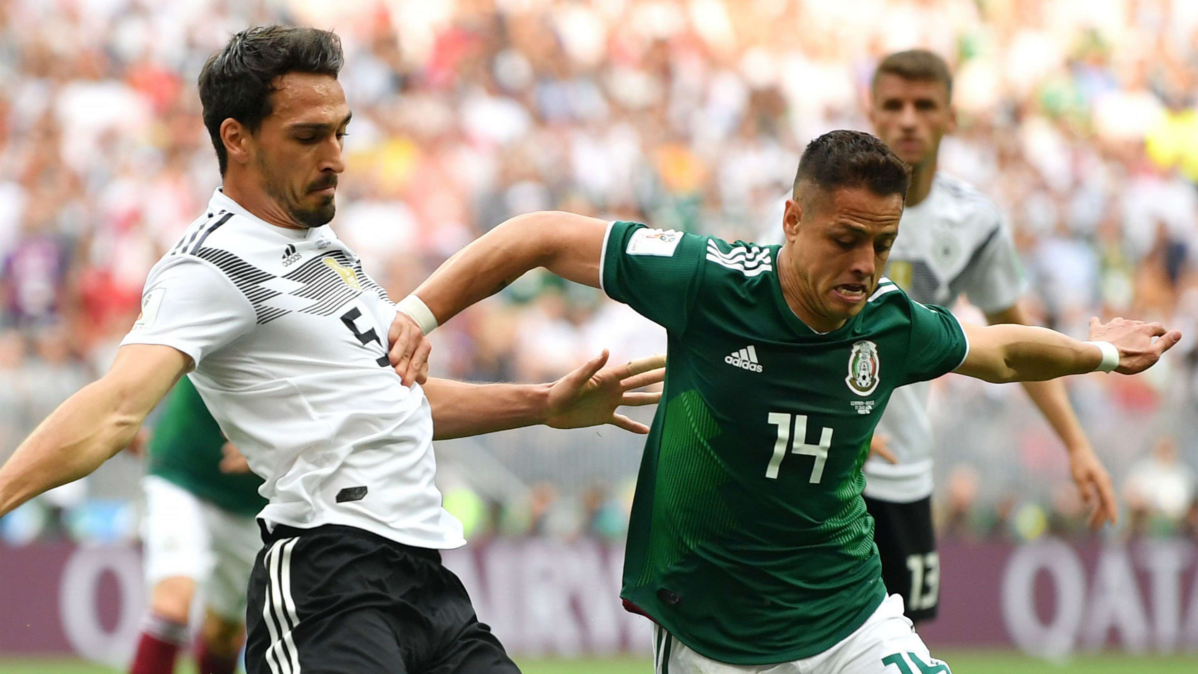 Mats Hummels Germany Javier Hernandez Mexico