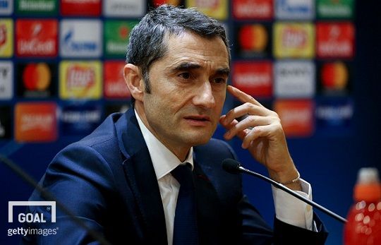 FC바르셀로나 감독 발베르데. 사진 = 게티이미지