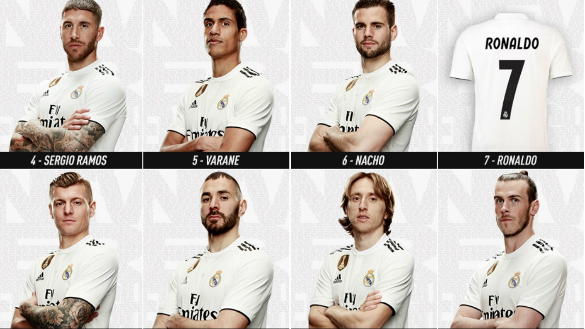 Kit Real Madrid I Cristiano Ronaldo