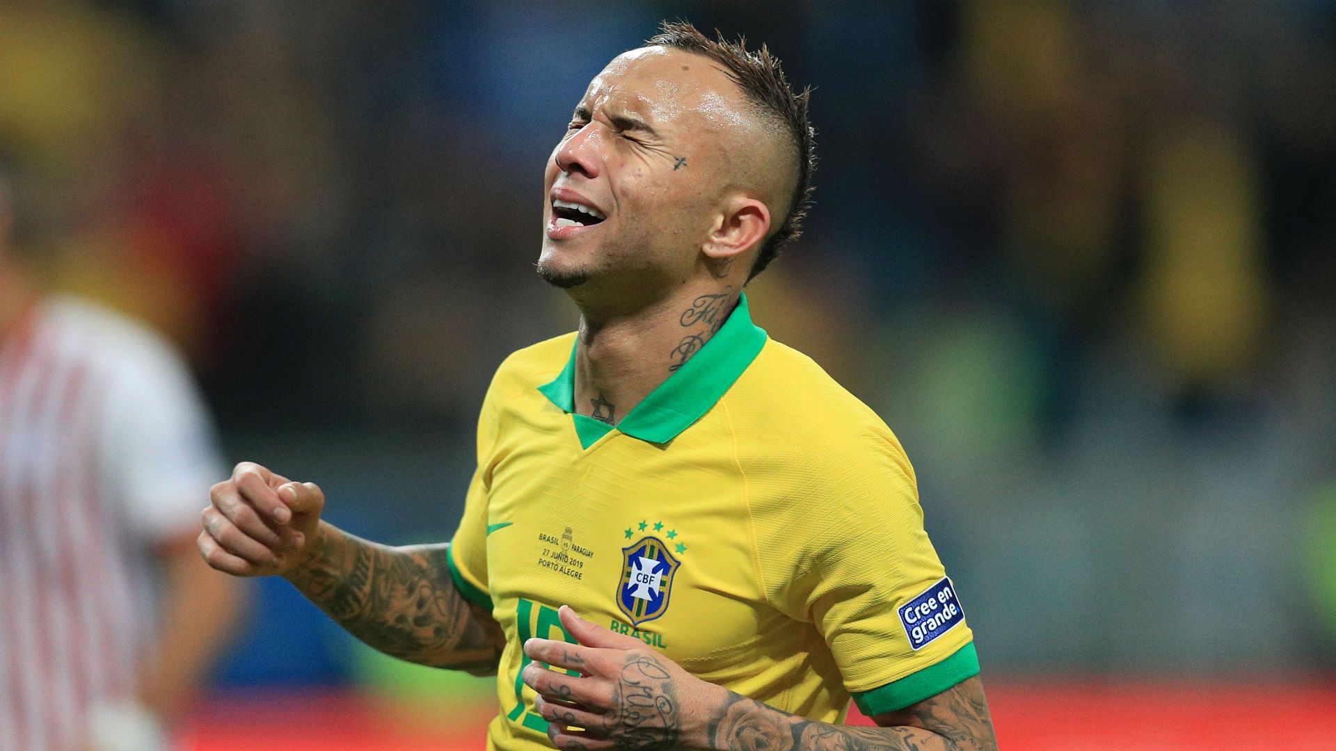 Everton Cebolinha seleção Brasil Paraguai Copa América 27 06 2019