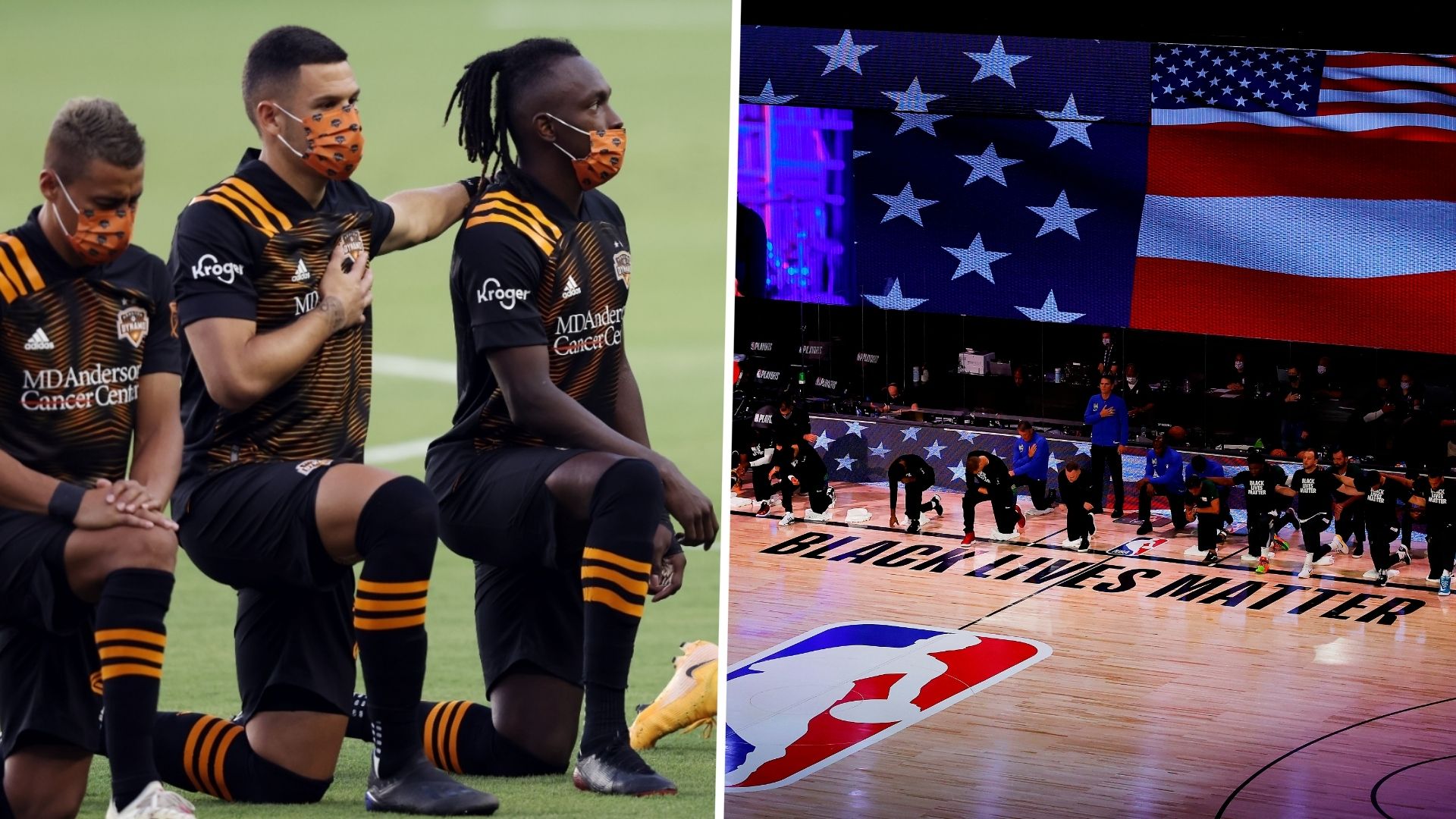 Houston Dynamo vs Sporting Kansas City BLM