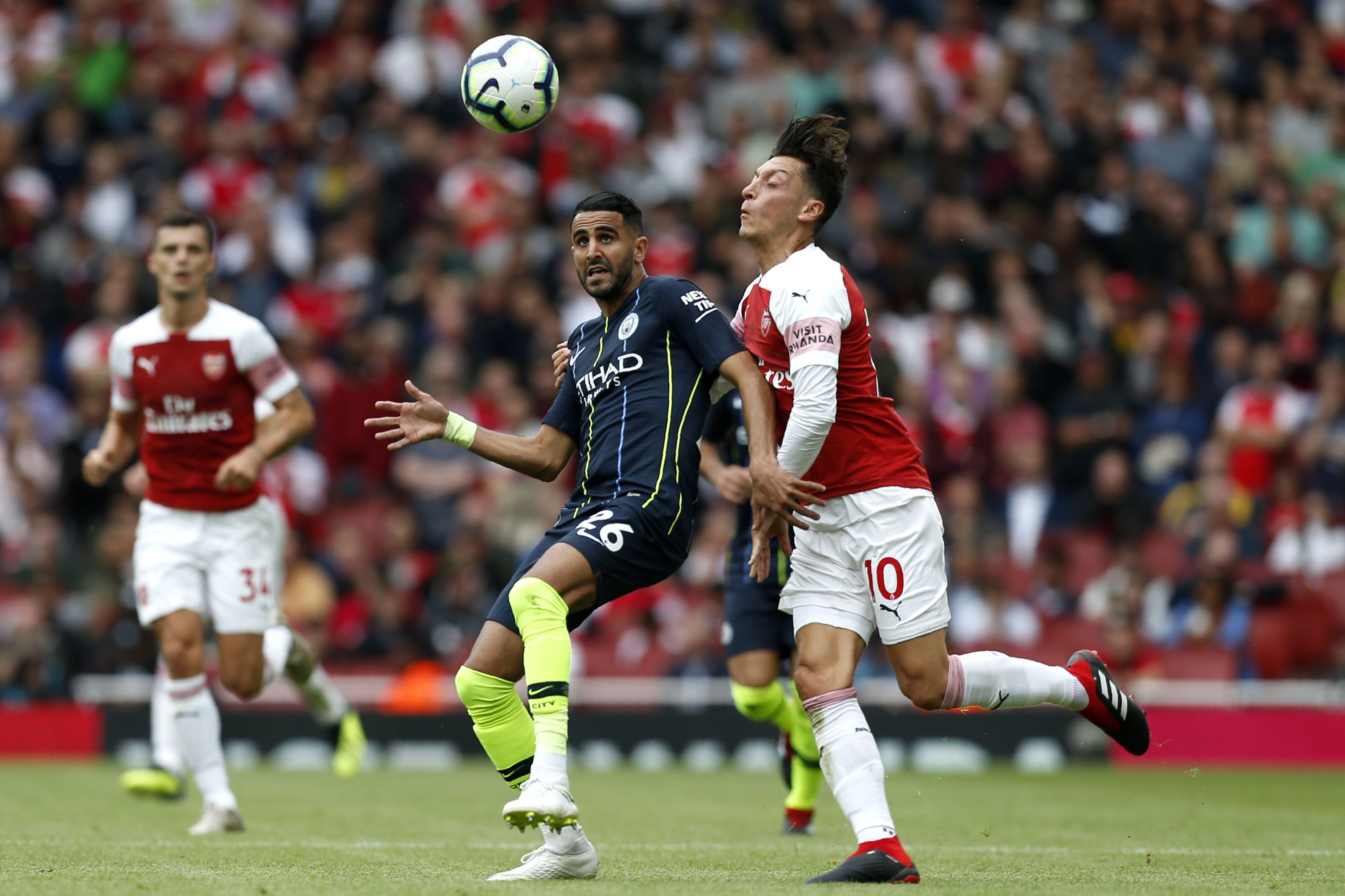 Mahrez Arsenal Manchester city