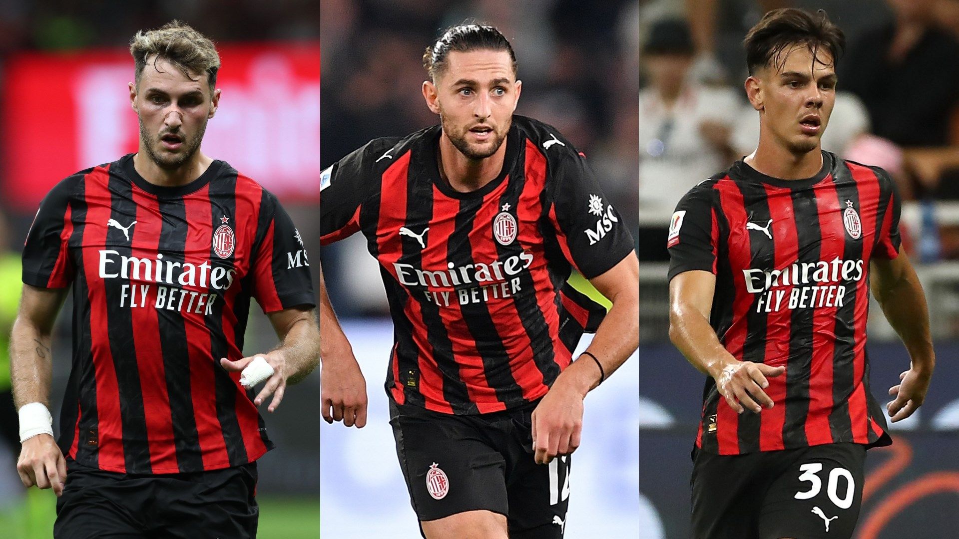 Gimenez Rabiot Jashari Milan