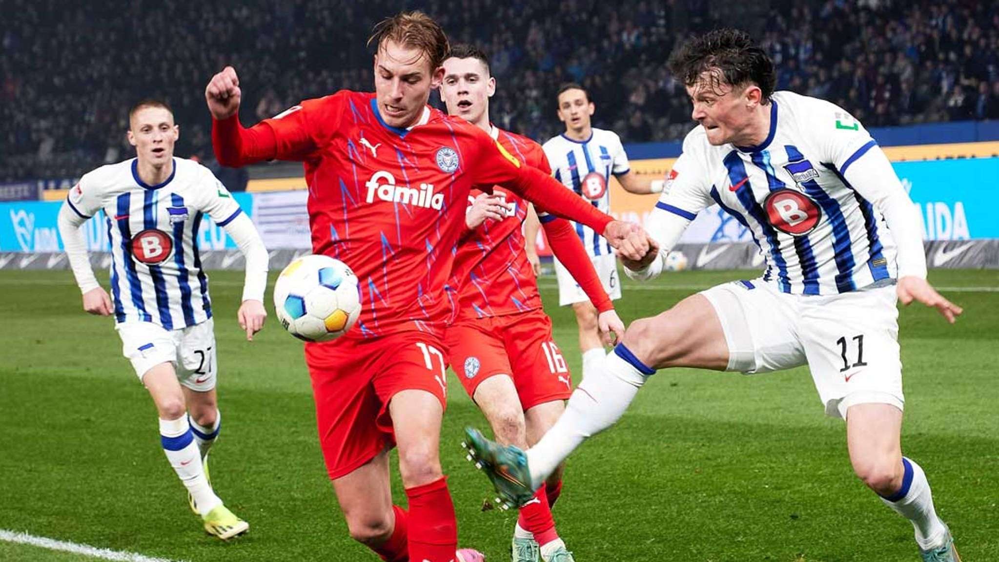 Hertha v Kiel