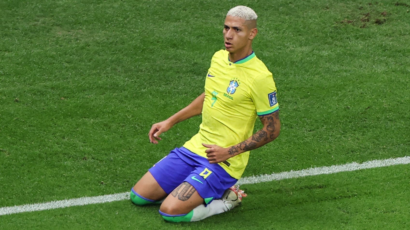 Richarlison, Brasil x Sérvia, Copa do Mundo 2022