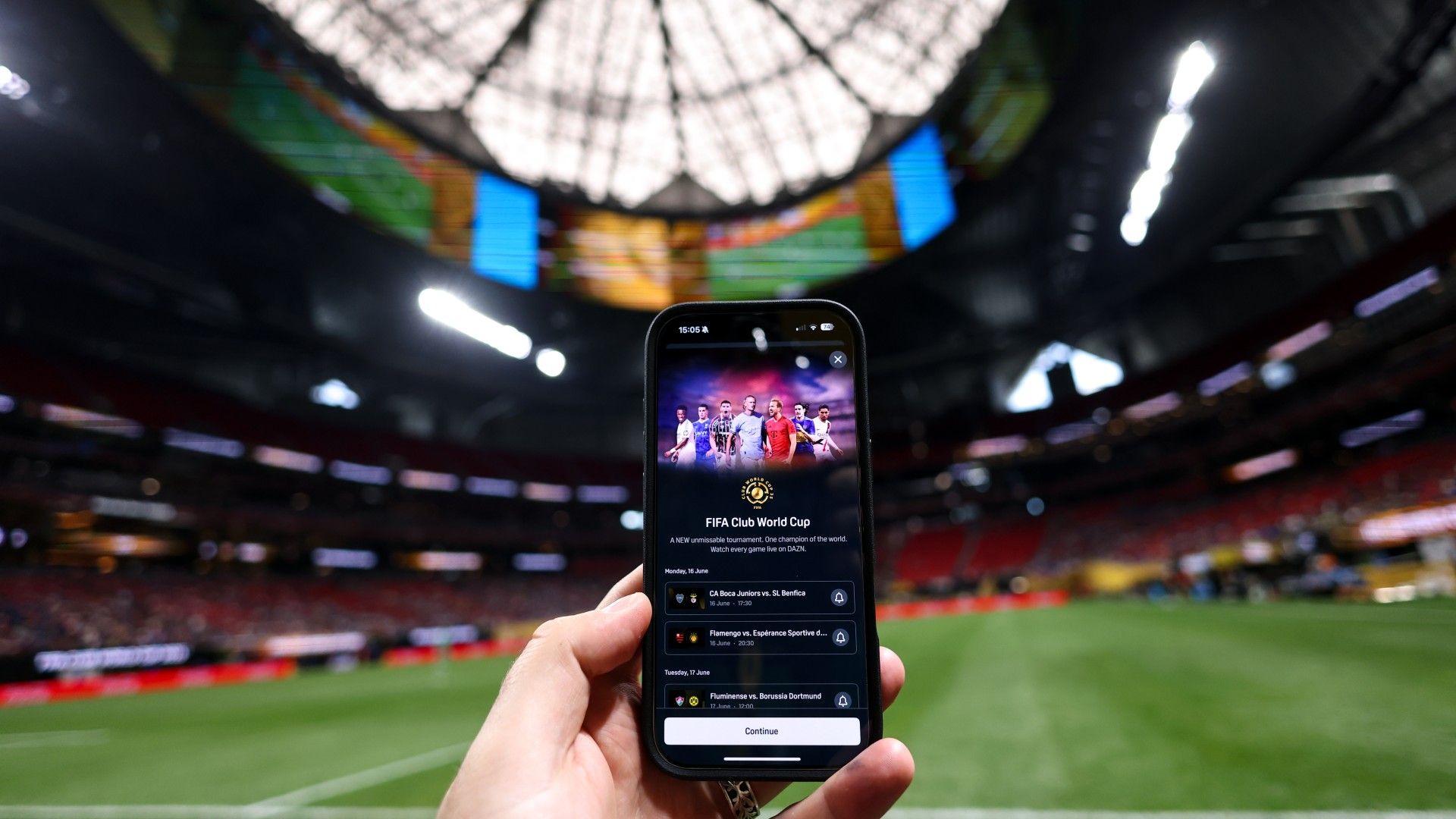 dazn world cup smartphone how to watch