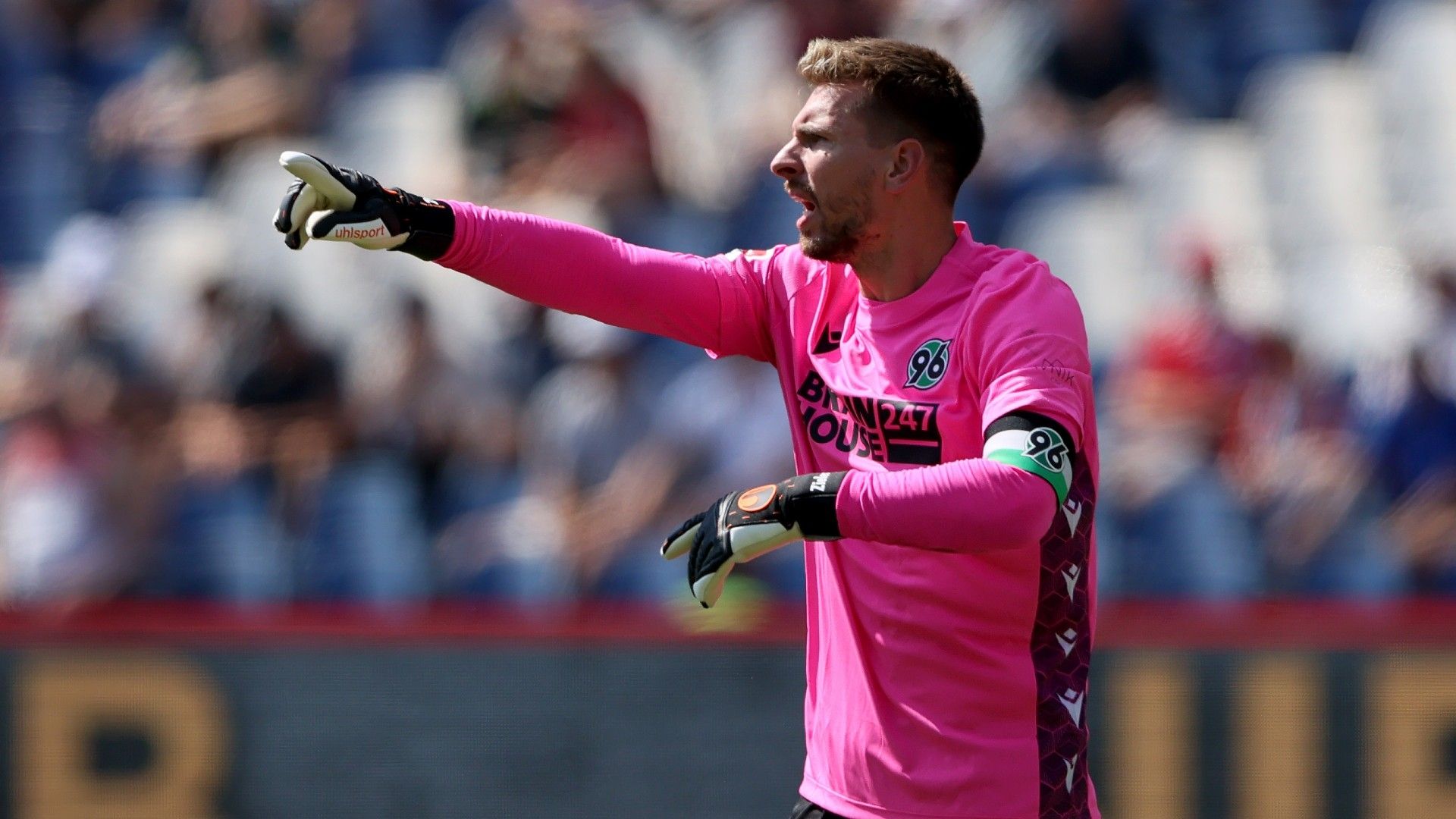 Ron Robert Zieler, goalkeeper of Hannover 96