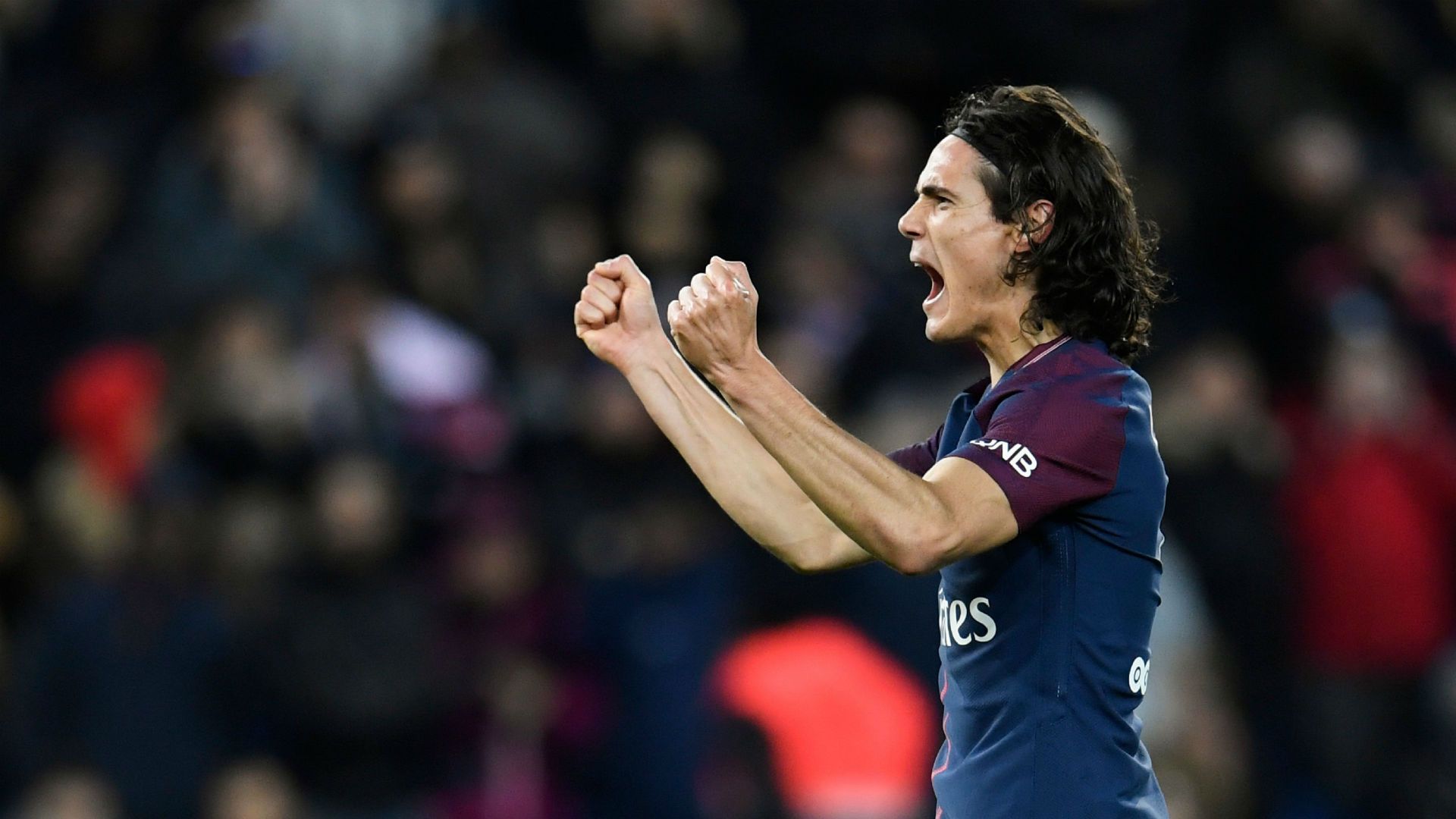 Edinson Cavani PSG DIJON LIGUE 1 17012018