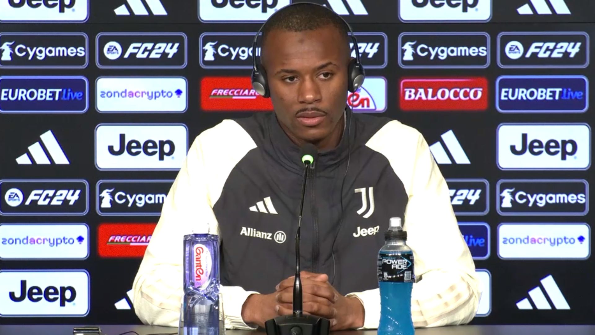 Tiago Djalò Juventus press conference 25012024