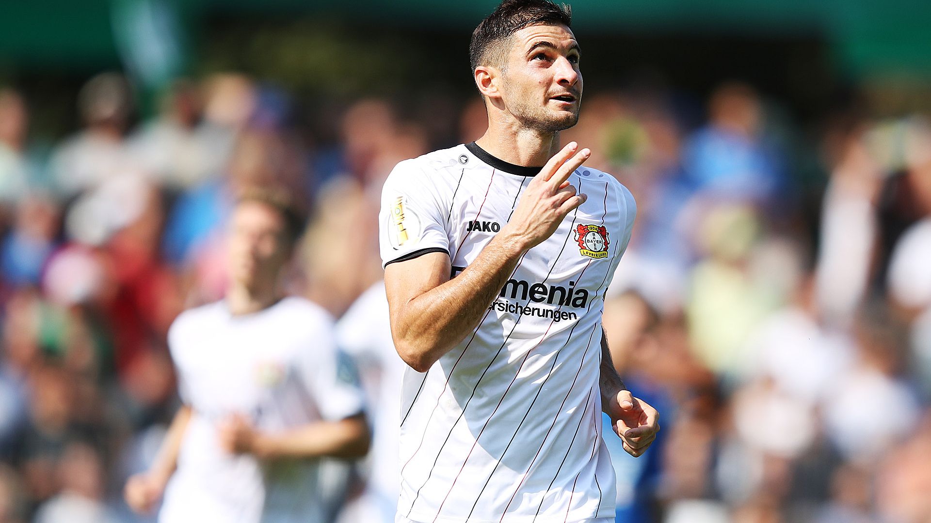 Lucas Alario Bayer Leverkusen Pforzheim 08/18