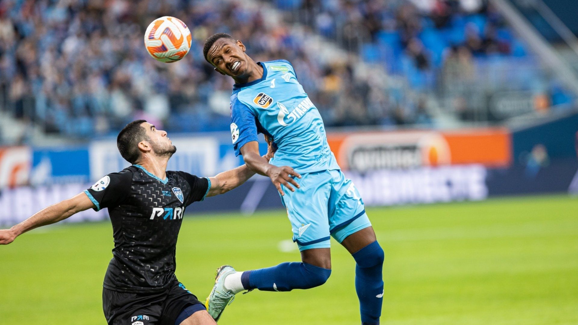 Robert Renan na estreia pelo Zenit São Petersburgo, no Campeonato Russo, 2023