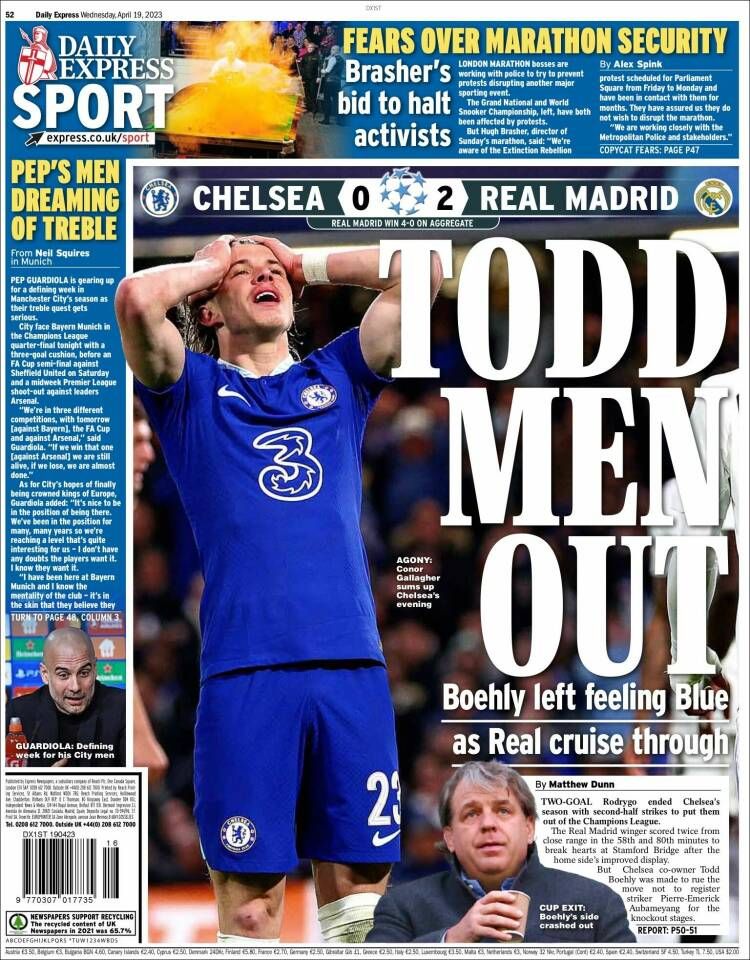 Las portadas 19 de abril 2023