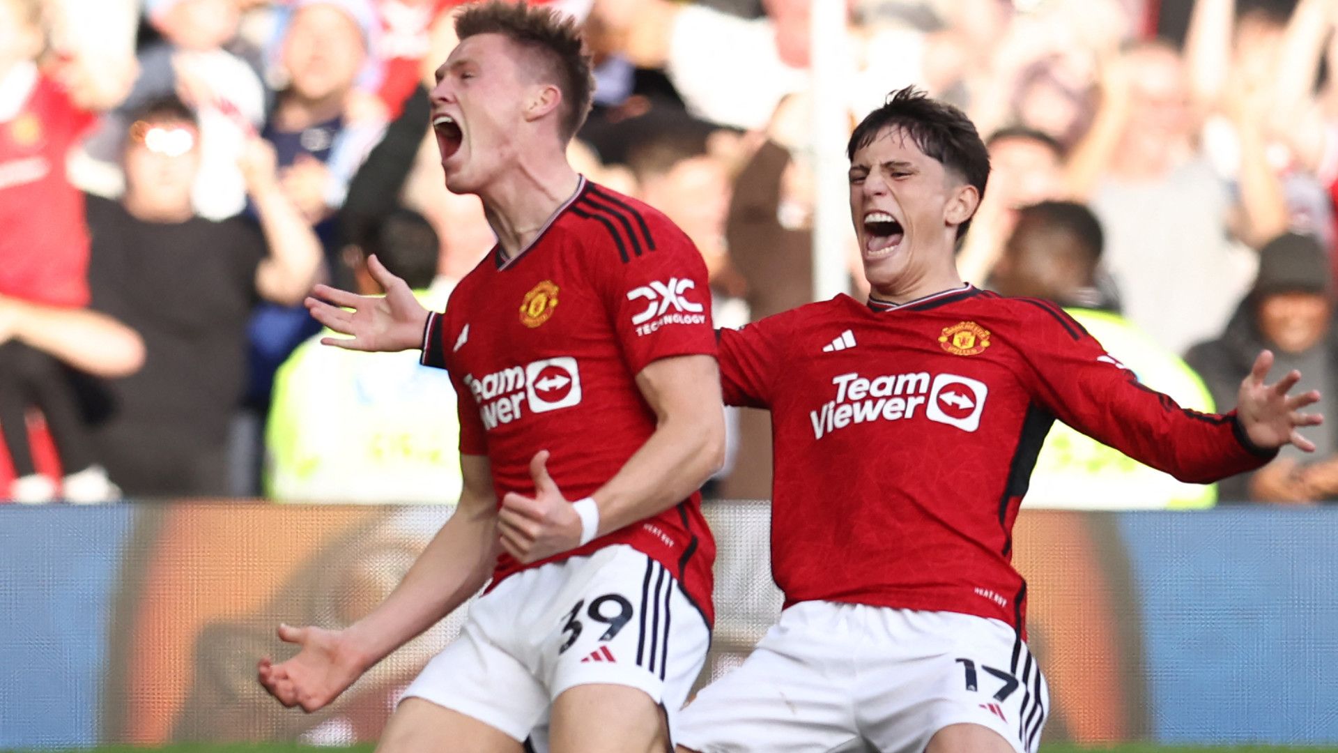 SCOTT MCTOMINAY MANCHESTER UNITED PREMIER LEAGUE 07102023