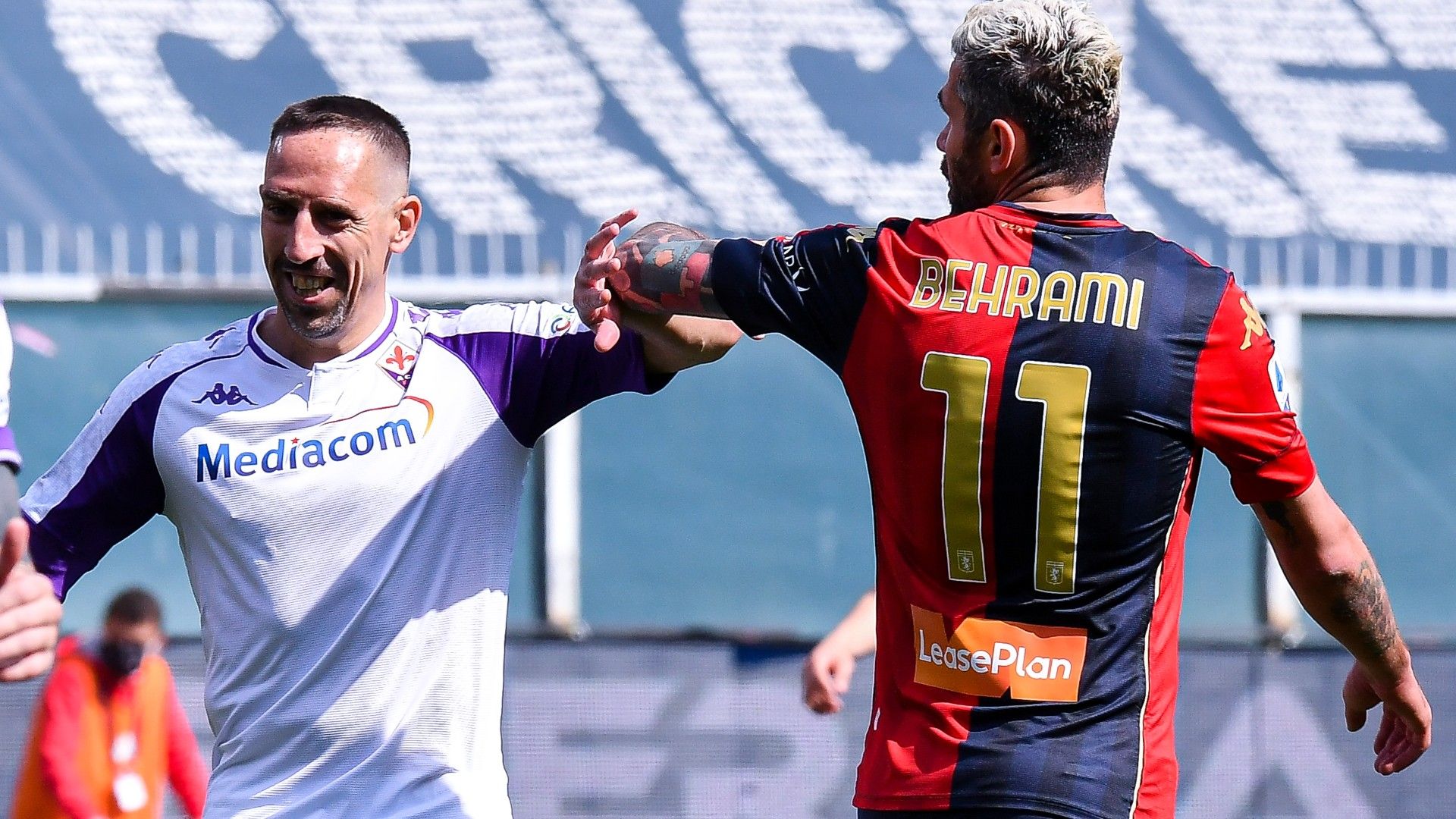 Ribery Behrami Genoa Fiorentina