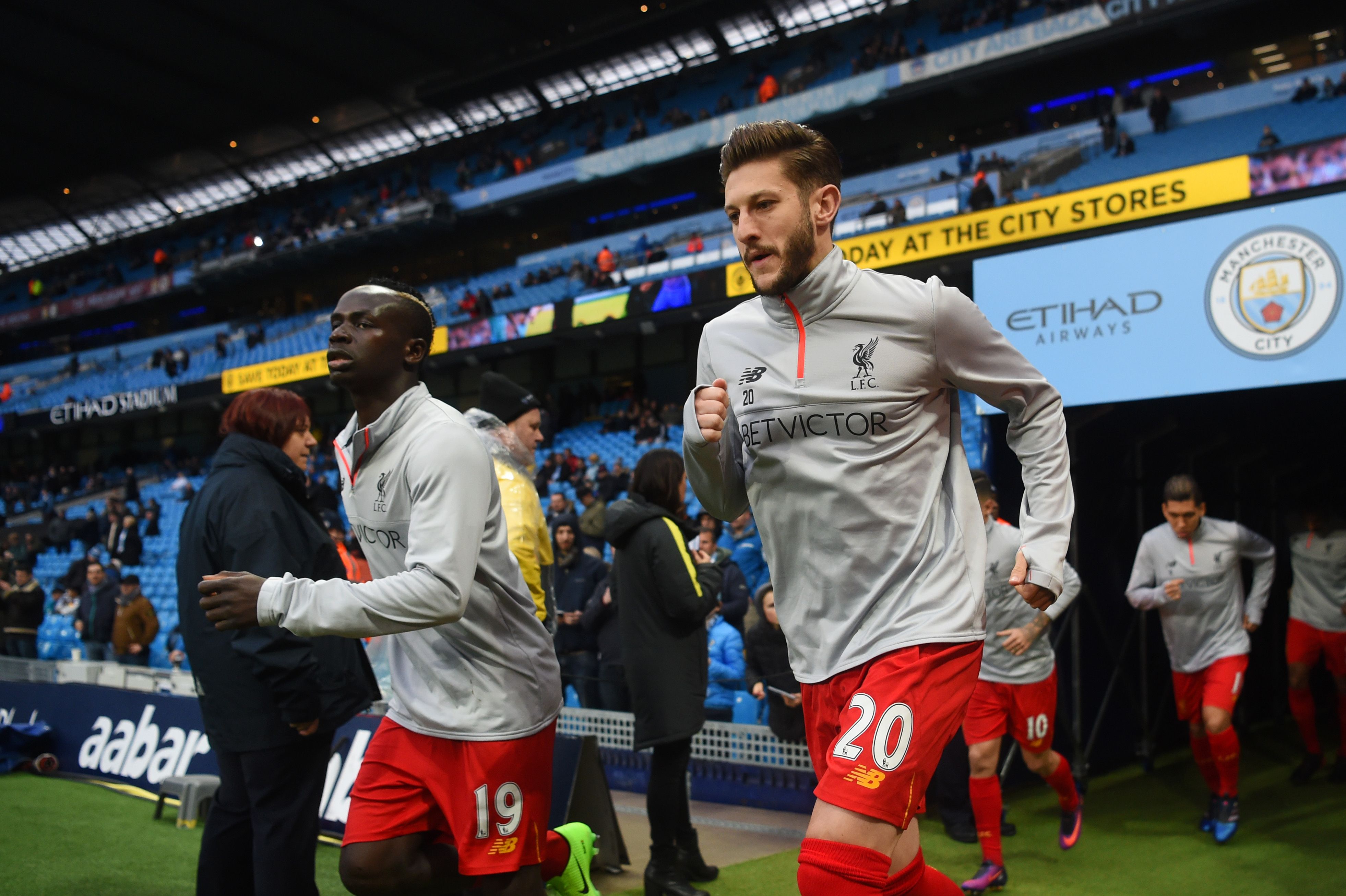 Sadio Mane & Adam Lallana