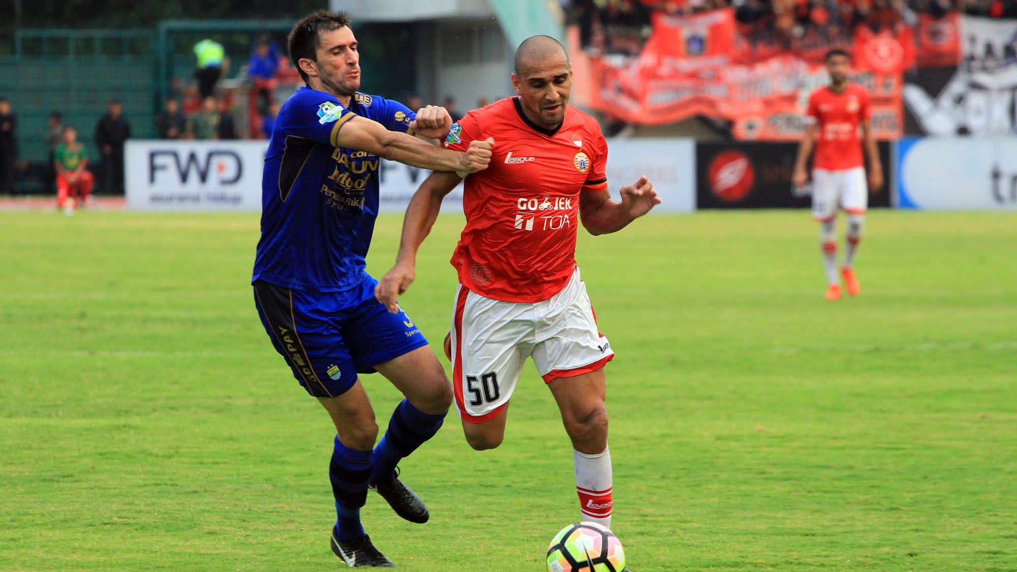 Bruno Lopes - Persija Jakarta & Vladimir Vujovic - Persib Bandung