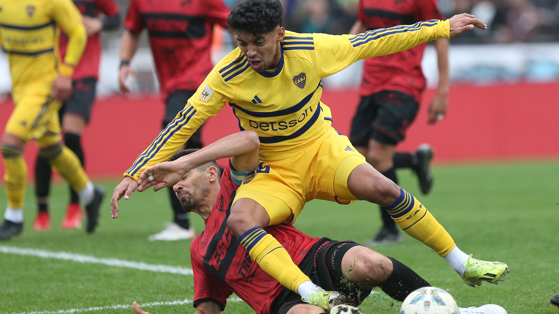 Cristian Medina Platense Boca Torneo Liga Profesional 2024