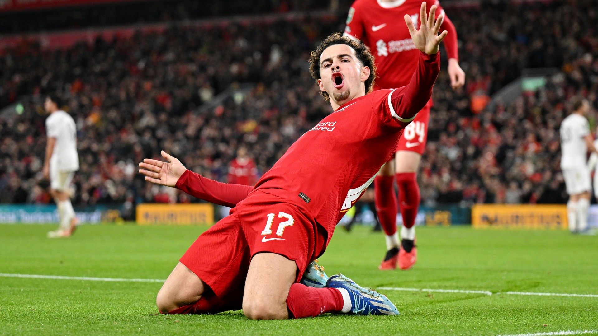 Curtis Jones Liverpool West Ham Carabao Cup 2023-24