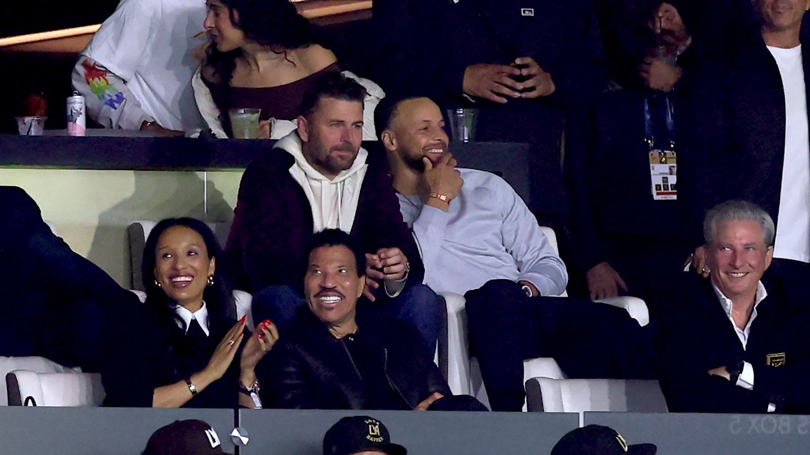 Stephen Curry LAFC match