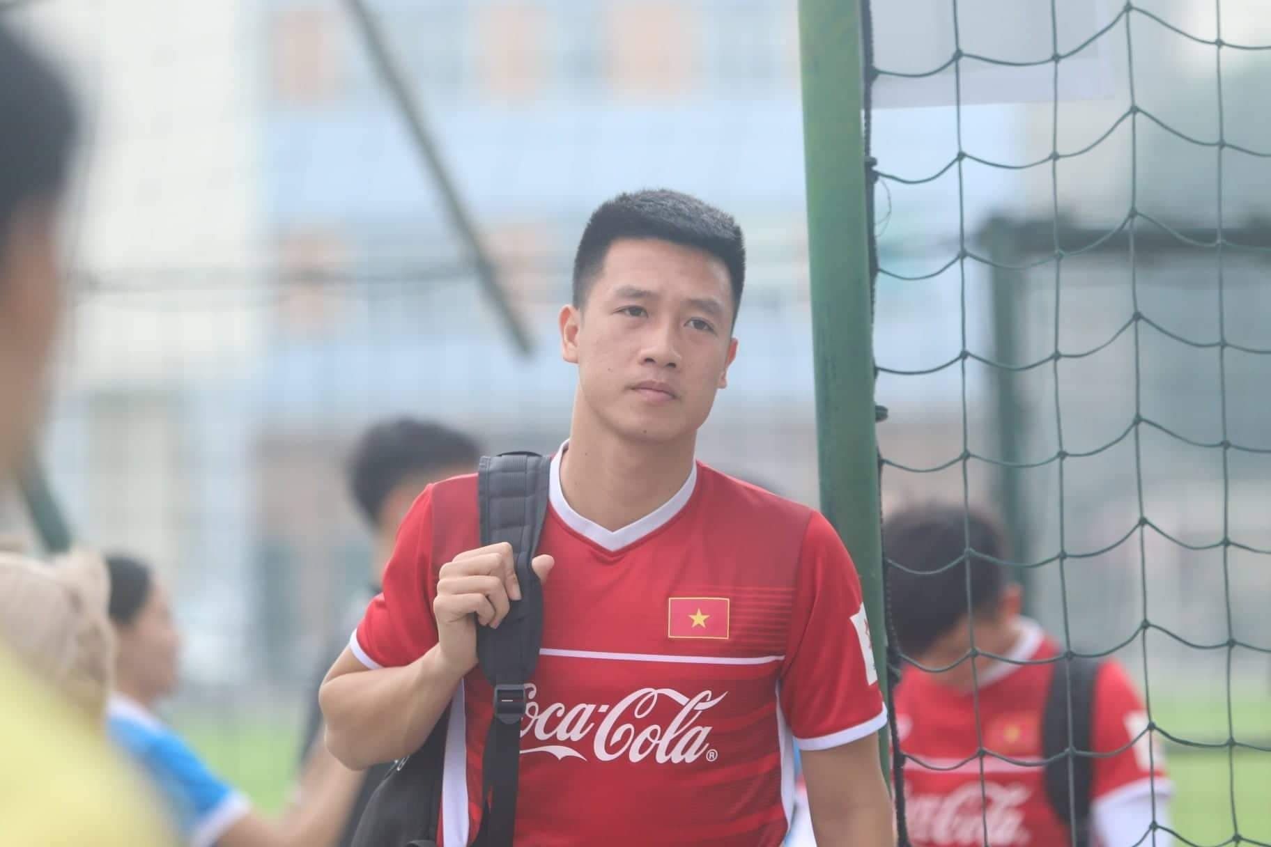 Nguyen Huy Hung Vietnam training Asian Cup 2019