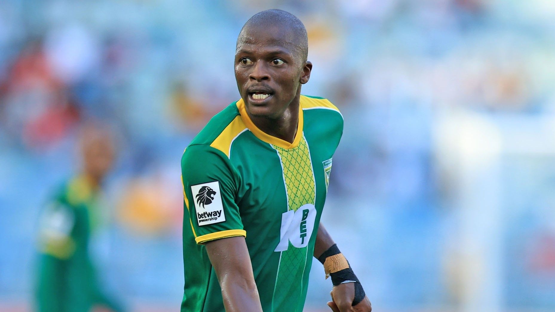 Golden Arrows midfielder Velemseni Ndwandwe 
