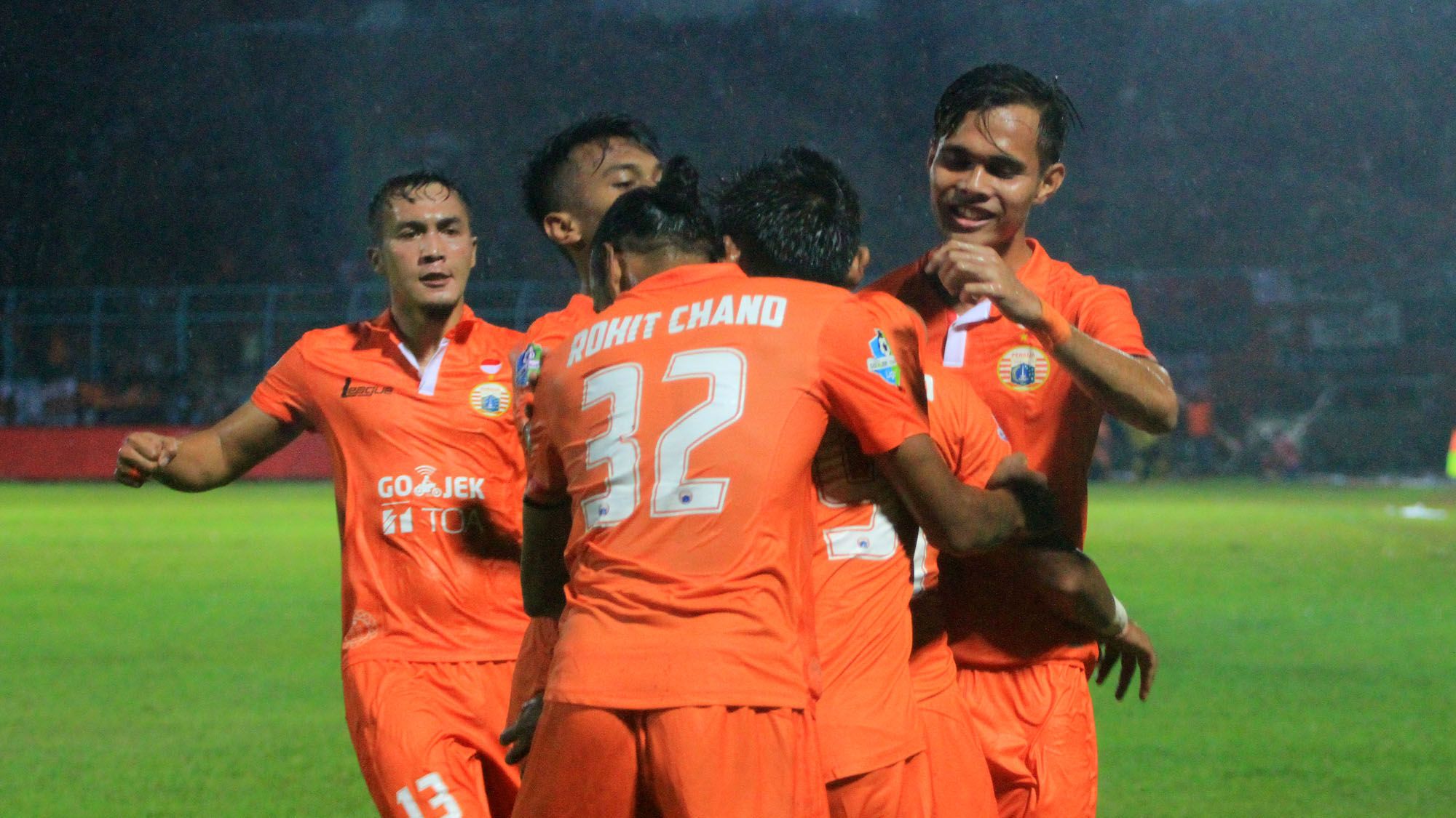 Selebrasi Persija Jakarta