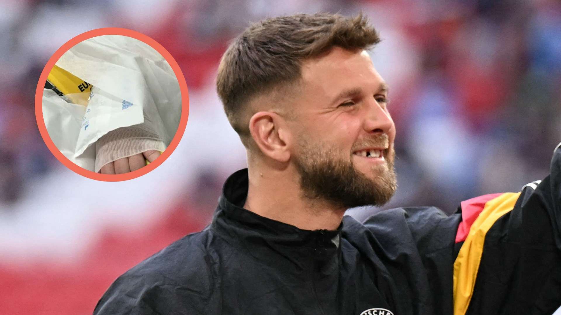 Fullkrug mano tifoso