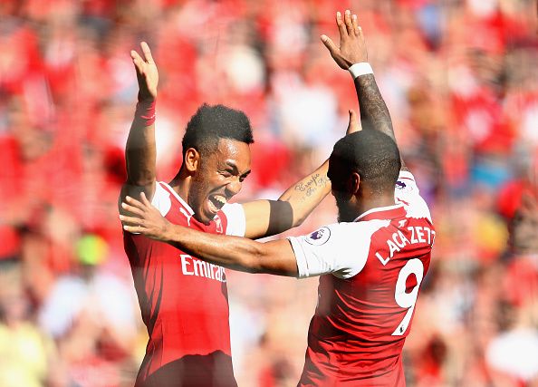 Pierre-Emerick Aubameyang & Alexandre Lacazette