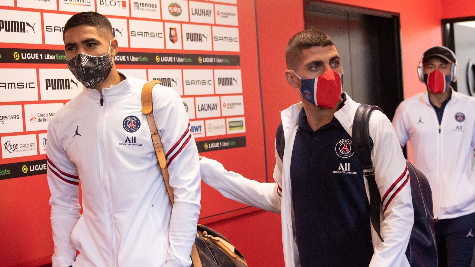 Achraf Hakimi & Marco Verratti PSG