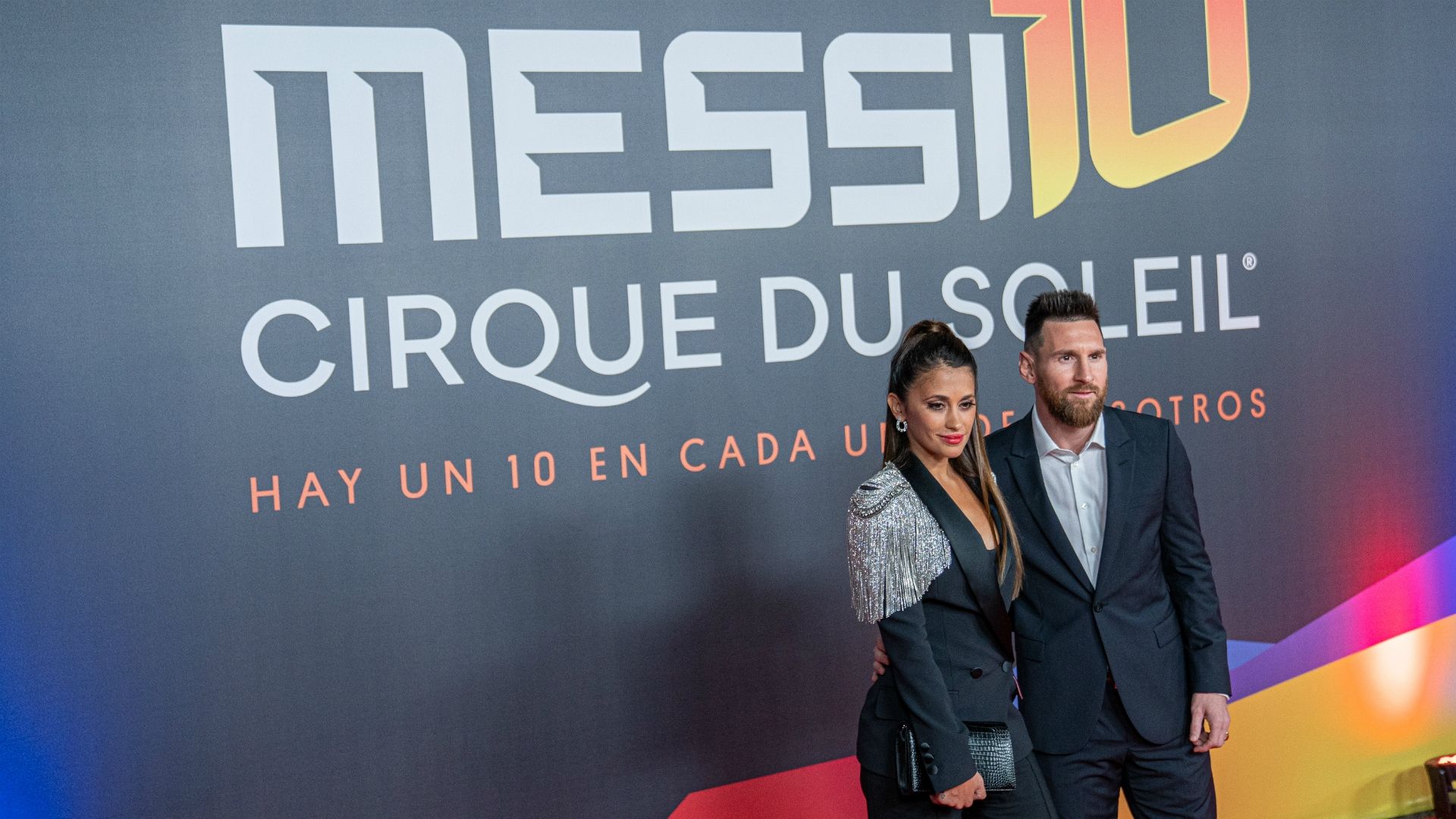 Antonella Roccuzzo Lionel Messi Cirque Du Soleil