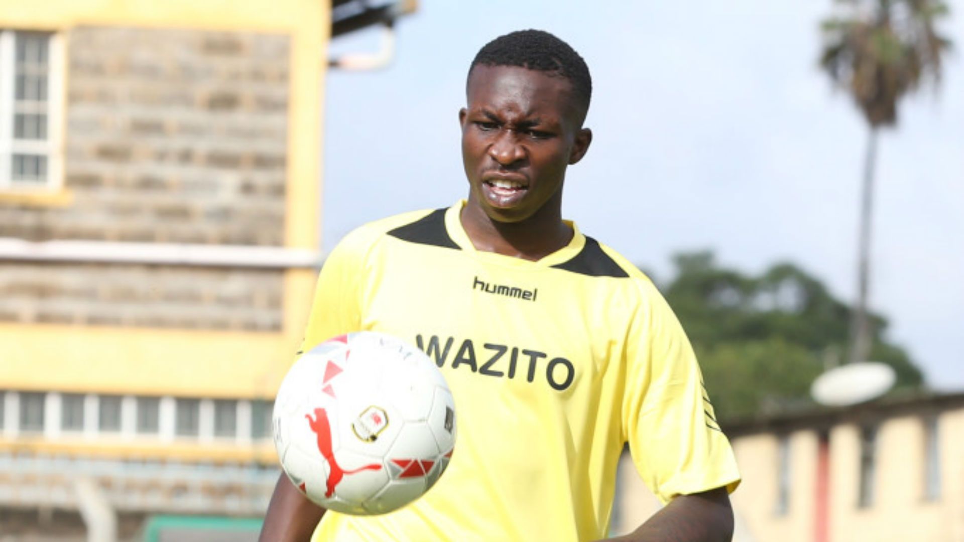 Wazito FC defender Austine Ochieng