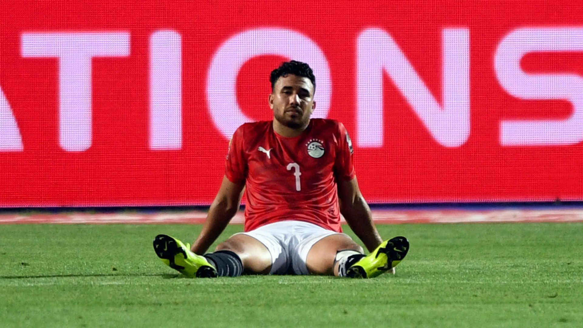 Egypt v South Africa Mahmoud Hassan 'Trezeguet' -  July 2019