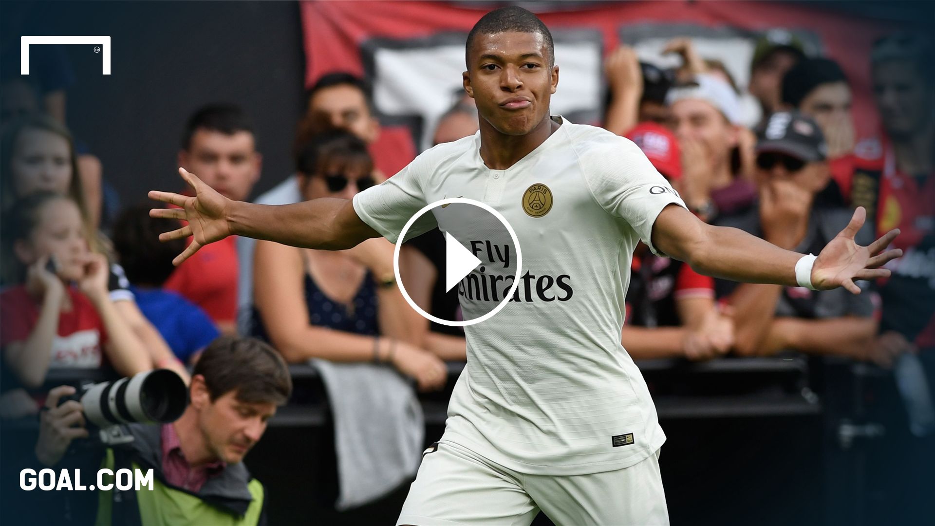 Kylian Mbappe PSG Guingamp GFX