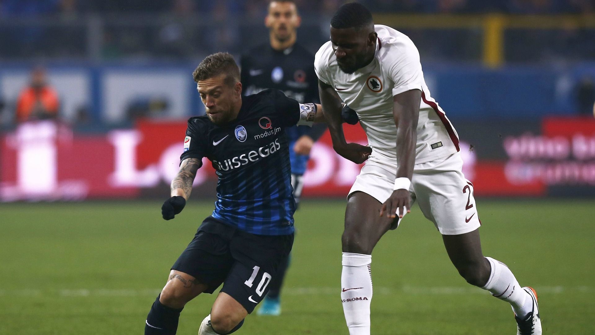 Atalanta-Roma - Gomez-Rudiger