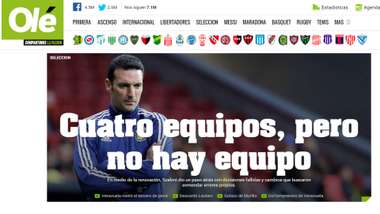 GFX Clarin Messi Scaloni