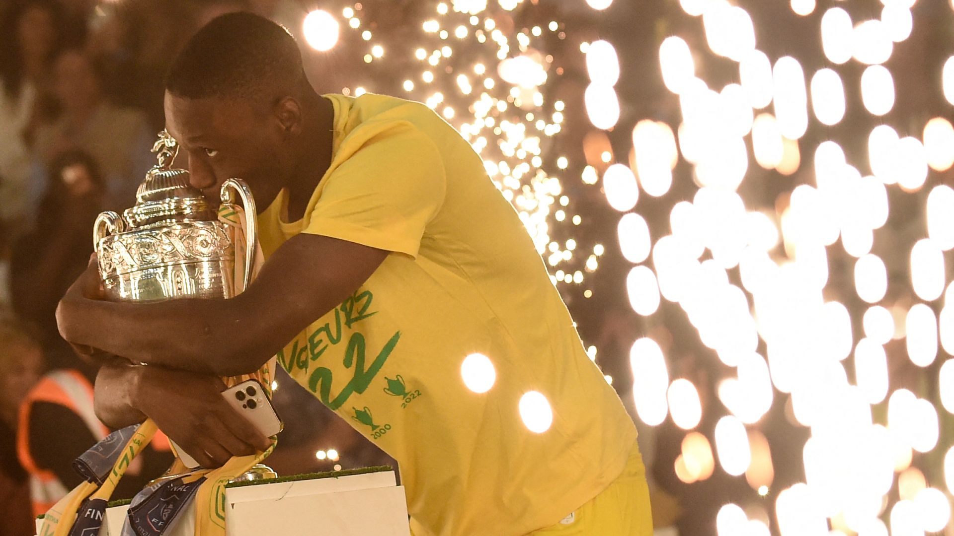 Randal Kolo Muani FC Nantes Coupe de France 2021