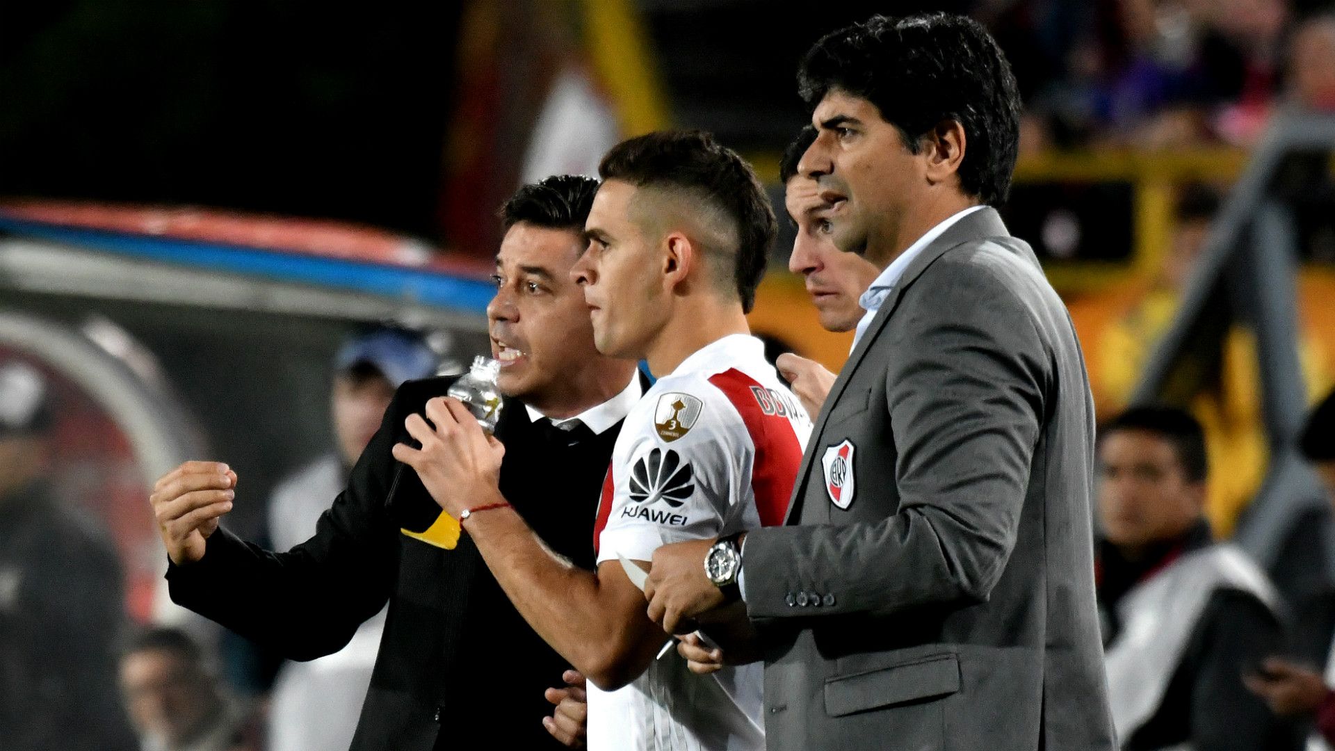 Matias Biscay Marcelo Gallardo River Copa Libertadores 03052018