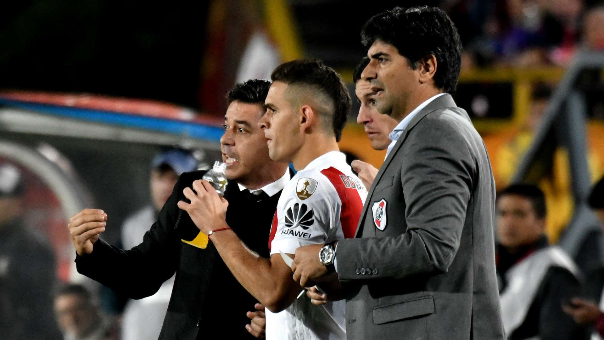 Matias Biscay Marcelo Gallardo River Copa Libertadores 03052018