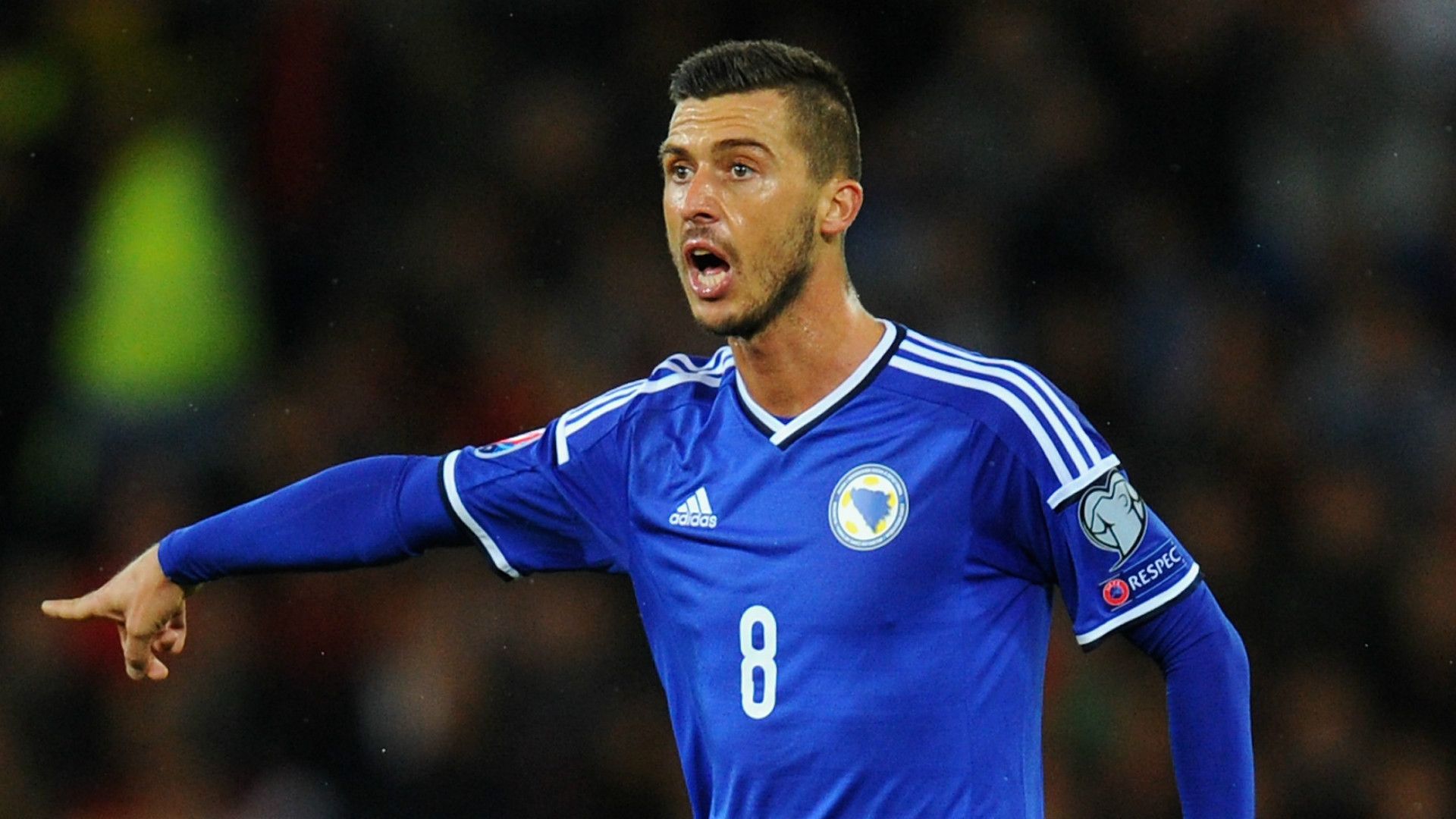 Haris Medunjanin Bosnia Herzegovina 10102014