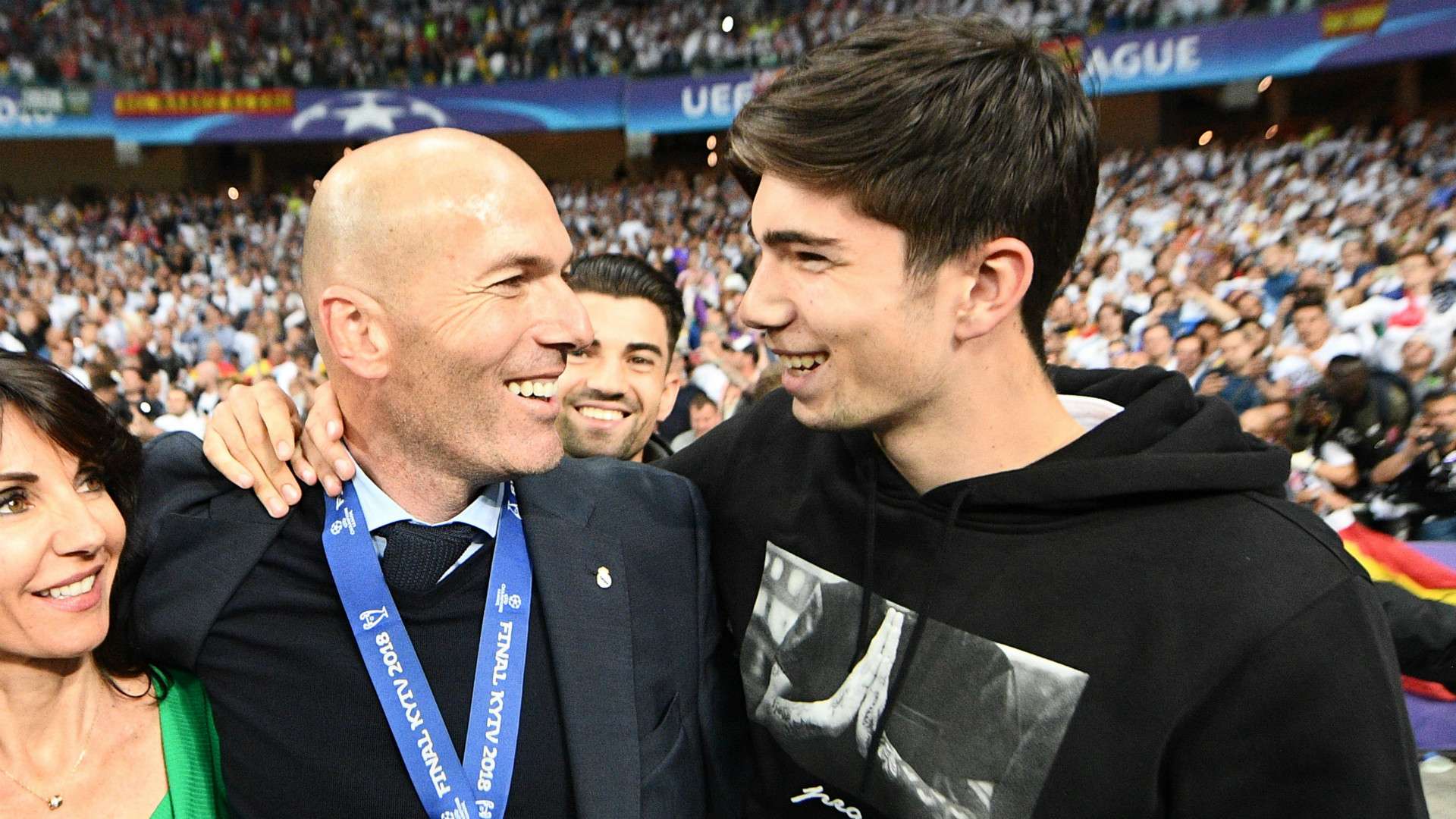 Zinedine Zidane Theo Zidane 2018