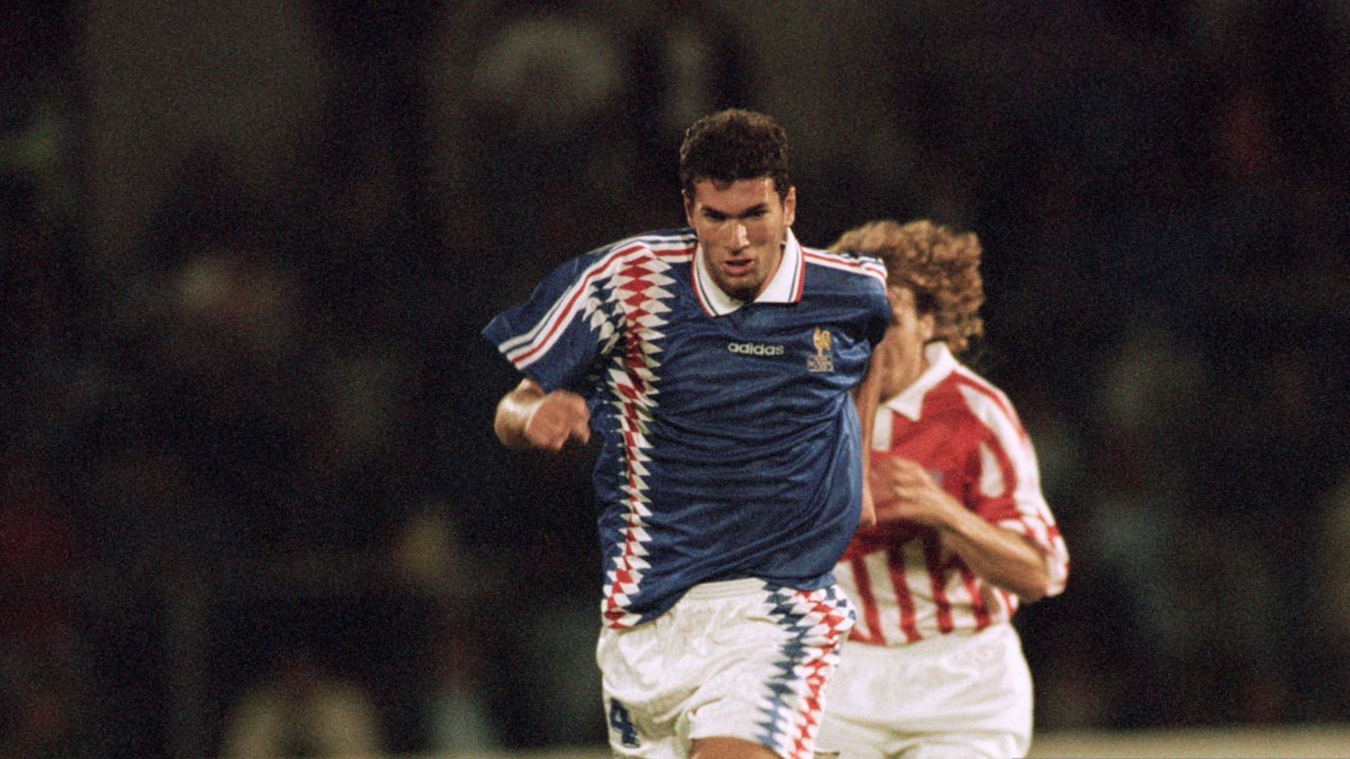 17 août 1994 France Tchéquie Première sélection Zidane