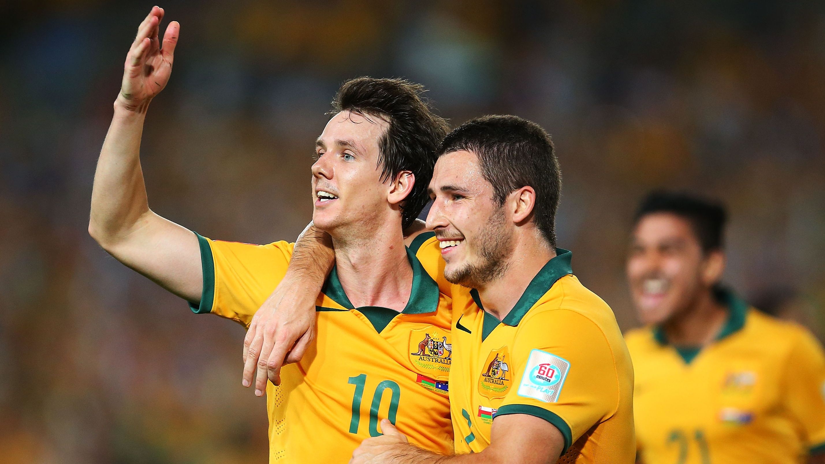 Mathew Leckie Robbie Kruse Australia
