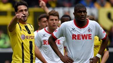 Mats Hummels Anthony Modeste Borussia Dortmund 1. FC Köln Bundesliga 05142016
