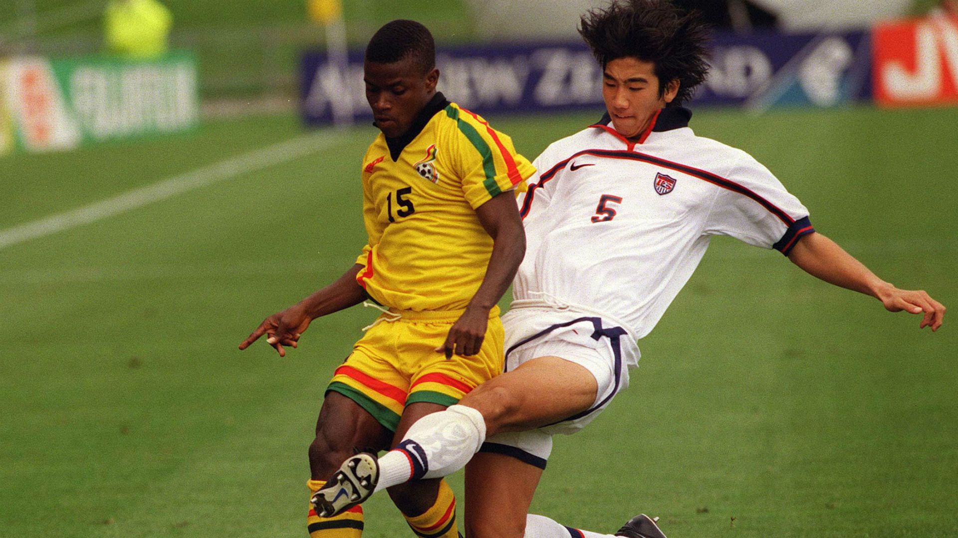 En Nueva Zelanda 1999 el máximo anotador fue el ghanés Ishmael Addo, con siete goles.