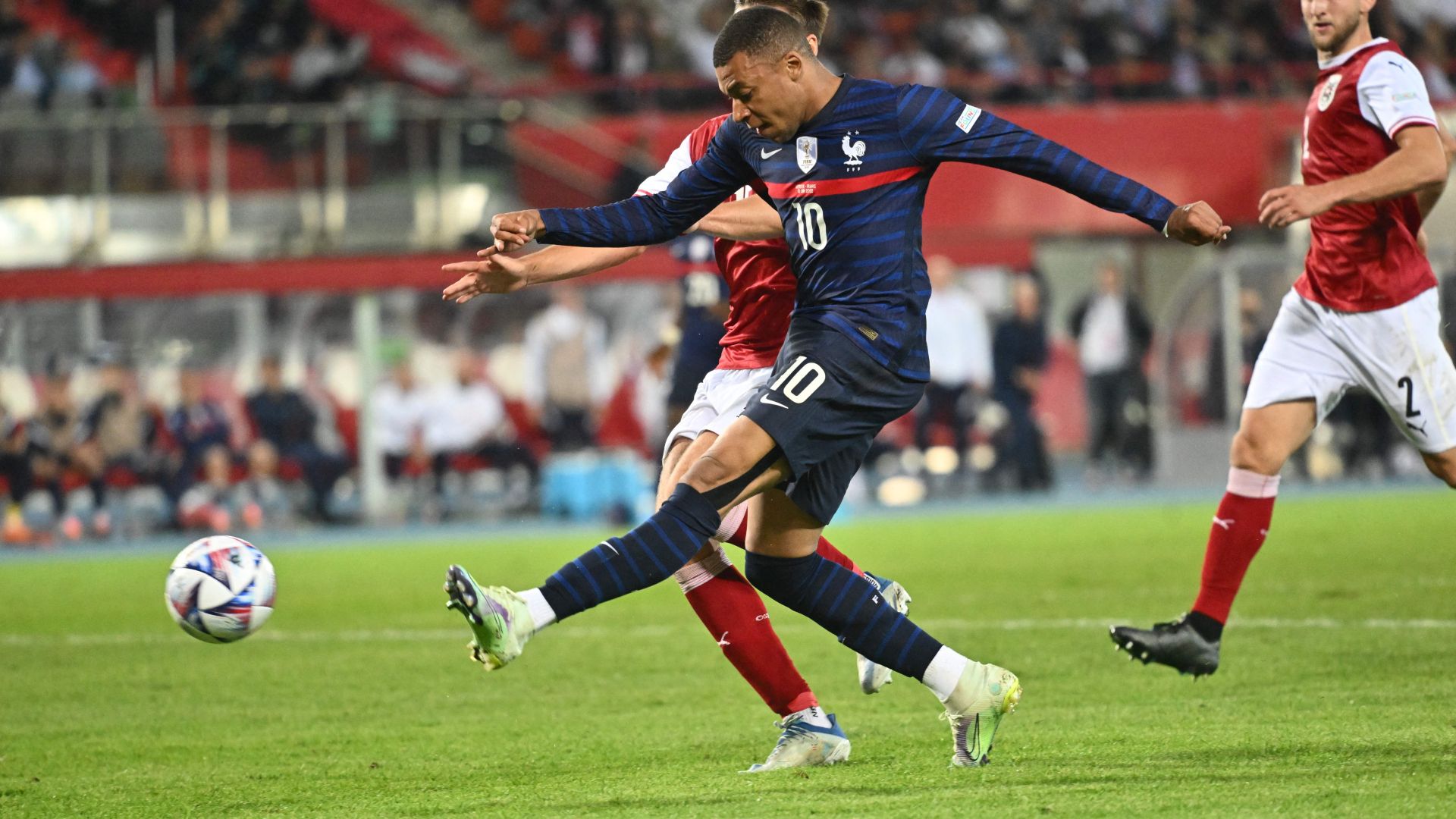 Kylian Mbappe Autriche France Nations League