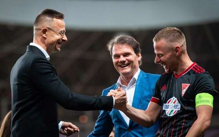 Dzsudzsák Balázs Szijjártó Péter DVSC